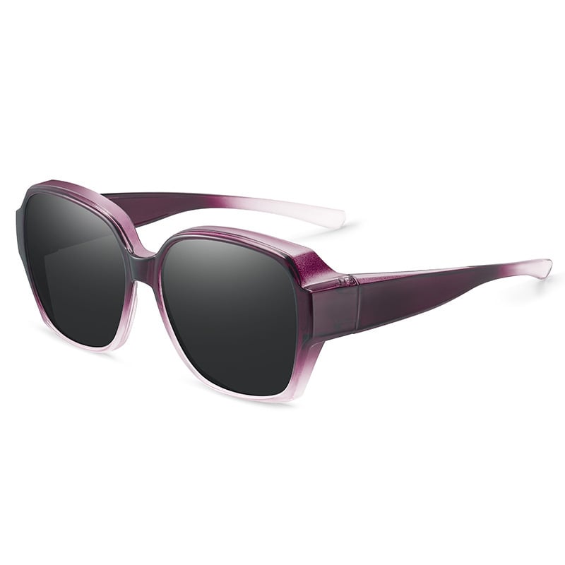 😎Lunettes de soleil à protection UV400 compatibles avec le port de lunettes de vue (Ajoutez 2 ou 4 pièces au panier)