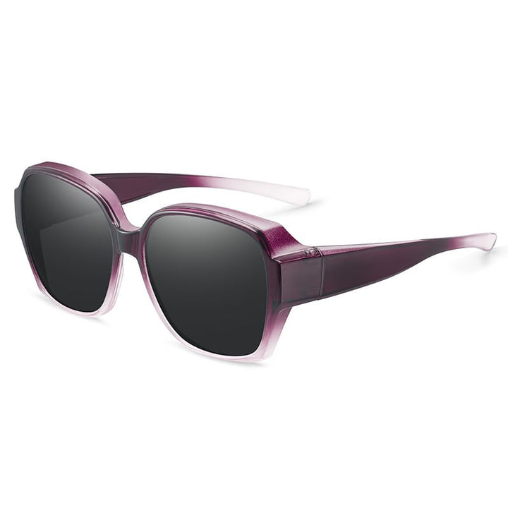 😎Lunettes de soleil à protection UV400 compatibles avec le port de lunettes de vue (Ajoutez 2 ou 4 pièces au panier)