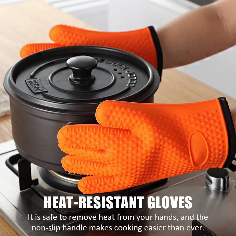 Heat-Resistant Gloves🎁🎁🎁 Buy1 Get 1 Free (2 Pairs)
