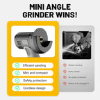 ⏳Time-limited Special🧰12V Mini Angle Grinder with Cutting Disc