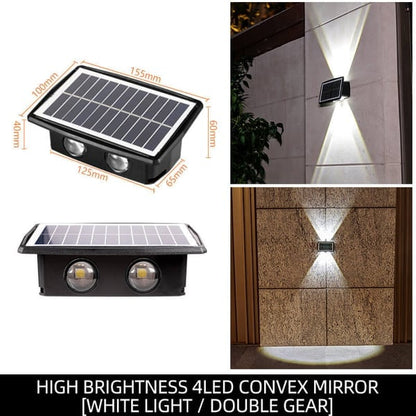 Solar Powered Wall Light