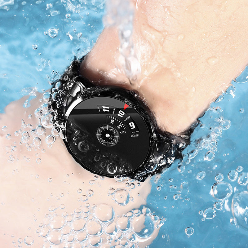 🌌Men's waterproof automatic watch—with steel/mesh/leather watch strap
