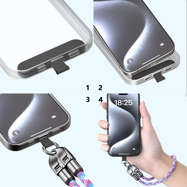 ⏰Last Day Special Price⚡C to C 240W Charging Cable with Wearable Bracelet Design