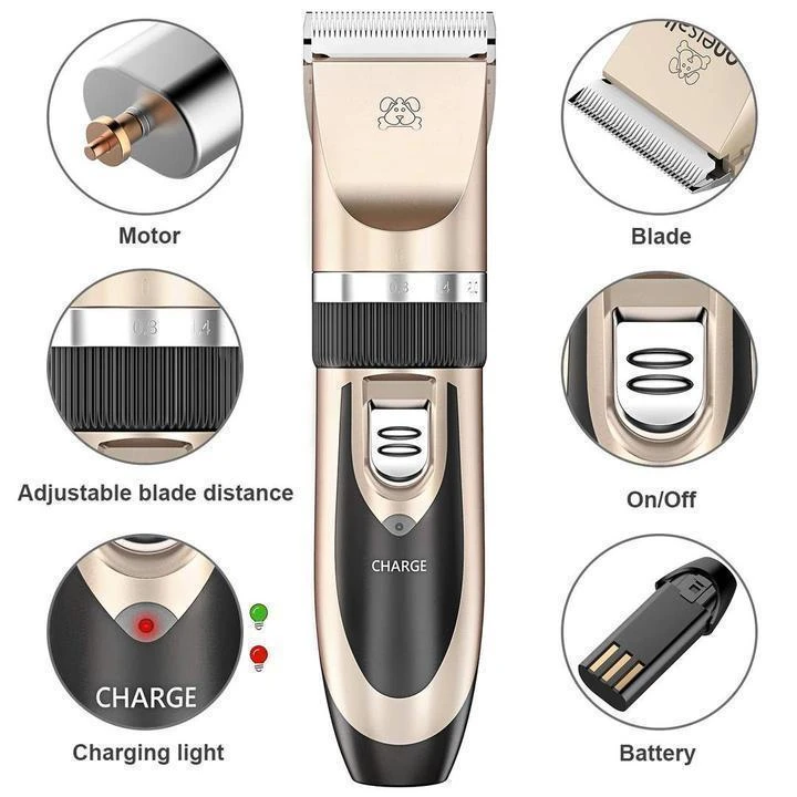 🐶Noise-Free Design Horse Pet Hair Clipper🐎