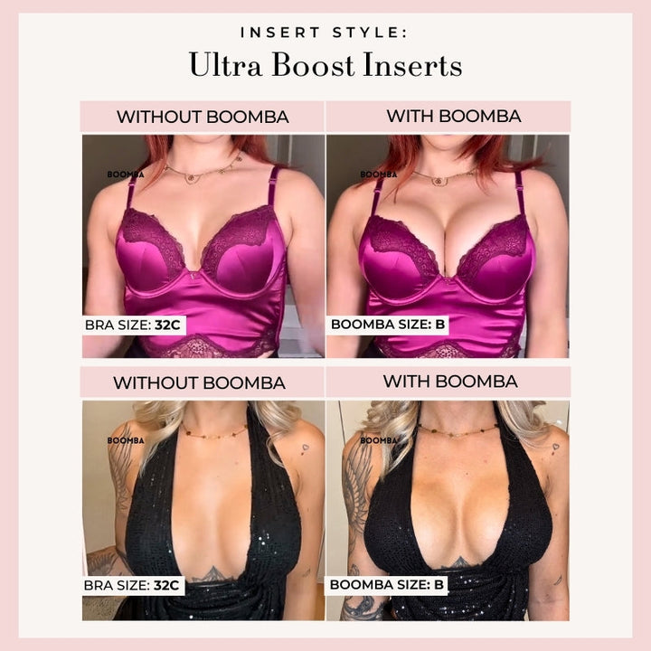 LAST DAY - BUY 1 GET 1 FREE💗 Double-Sided Invisible Push-Up Bra – No straps, no seams. Strong adhesive stays secure all day. Reusable &amp; washable. Perfect for backless &amp; strapless outfits. 👗🦋