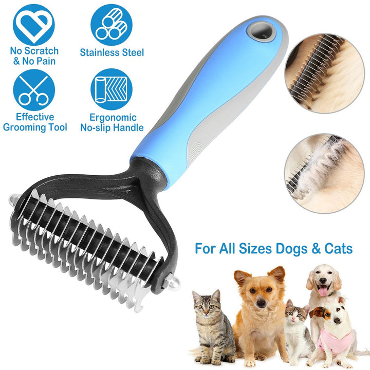 ⏰🔥LIMITED TIME 50% OFF! 🐾 Professional Deshedding Tool for Dogs &amp; Cats – Gentle, Efficient &amp; Fur-Free Home ✨💖