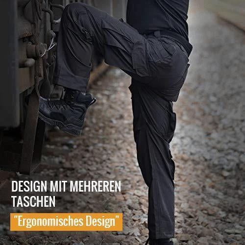 👖 50% RABATT JETZT! ✨Men's Windproof and Warm Outdoor Military Tactical Pants - Fleece Lining