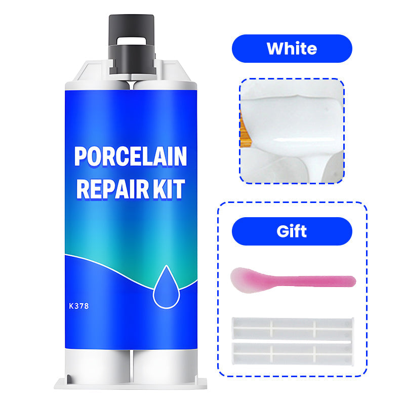 💧Multi-functional waterproof and anti-corrosion repair adhesive🔥 (suitable for ceramic floor tiles, walls, and kitchen countertops) saves time and costs.
