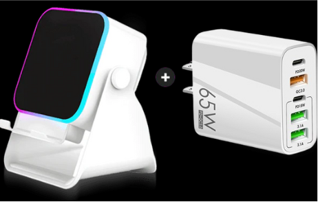 💎 50% OFF 5-IN-1 WIRELESS SPEAKER STAND! 💎 Induction Audio, Phone Holder &amp; Ambient Light