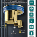 Noyau de drain de sol universel en laiton pour descente de gouttière, désodorisant anti-odeurs