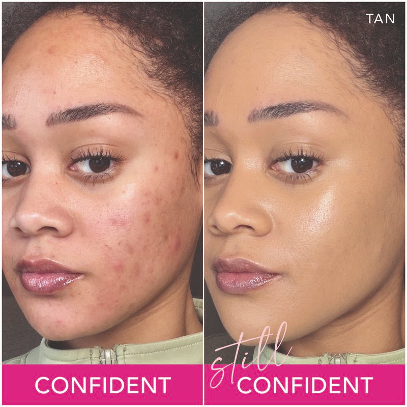 Peptide Blur Stick Foundation met penseel