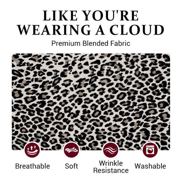 🌸Spring Specials🌸 Woman’s Deep V-Neck Leopard Print Slit Dress