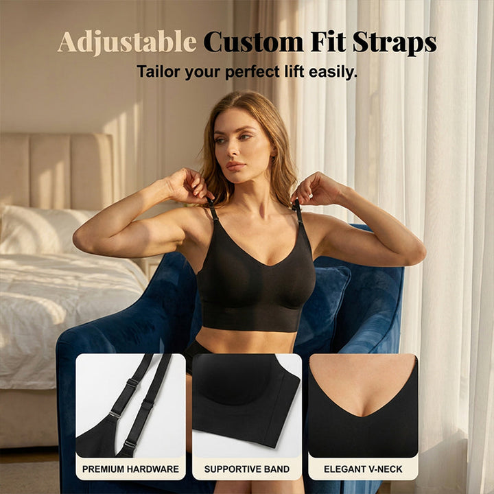 Seamless U-Shaped Low Back Bra