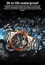 ⌚💧Swiss Brand New Waterproof Automatic Mechanical Watches