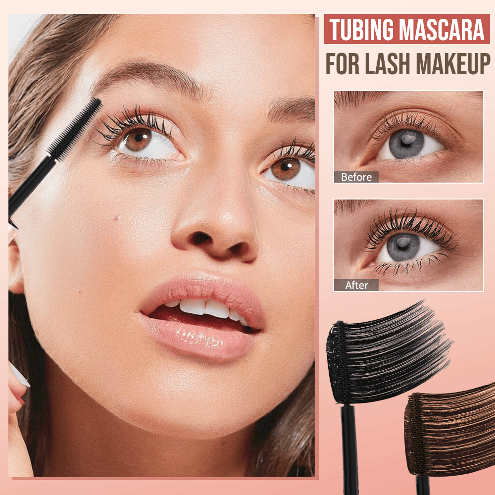 🎉Купи 1, получи 1 бесплатно🎉Тушь для ресниц Tubing Mascara Black &amp;  Коричневые ресницы-дуэт для макияжа ресниц
