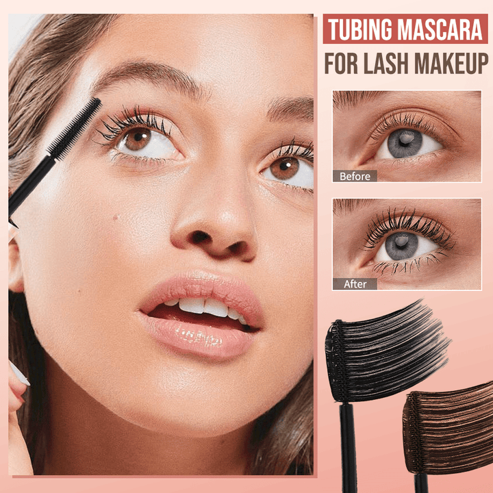 🎉Купи 1, получи 1 бесплатно🎉Тушь для ресниц Tubing Mascara Black &amp;  Коричневые ресницы-дуэт для макияжа ресниц