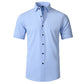 ⏰HOT SALE 50% OFF🔥STRETCH NON-IRON ANTI-WRINKLE SHIRT💕Summer must-have short-sleeved shirt