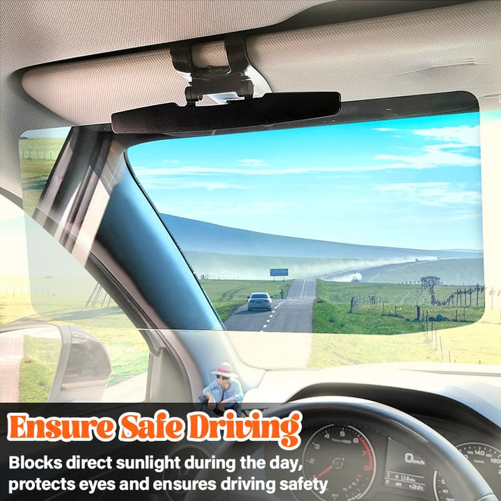 🚗☀️Summer Special Offer 50% OFF🔥Anti-Glare Driving Visor for Sun Glare &amp; Snow Blindness