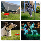 ✈️8" Screw-in Tent Stakes Ground Anchors