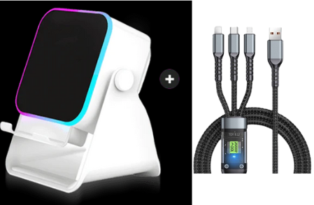 💎 50% OFF 5-IN-1 WIRELESS SPEAKER STAND! 💎 Induction Audio, Phone Holder &amp; Ambient Light