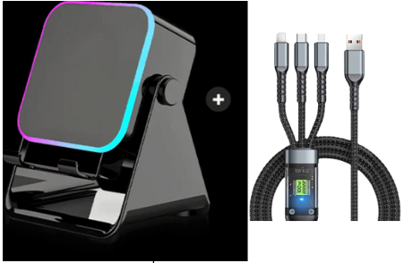💎 50% OFF 5-IN-1 WIRELESS SPEAKER STAND! 💎 Induction Audio, Phone Holder &amp; Ambient Light
