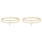 Buy 1 get 1 free🥰Dainty Layered waterproof anklet give yourself the best gift