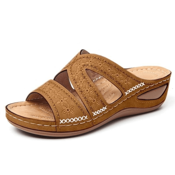 Last day 50% off | High-quality orthopaedic slip-on sandals with a thick platform