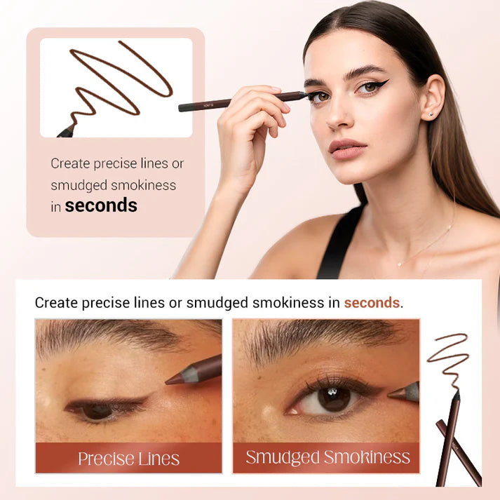 💜LAST DAY - BUY 1 GET 1 FREE💜24 HR Waterproof Eyeliner Duo Sharpenable Eye Pencil