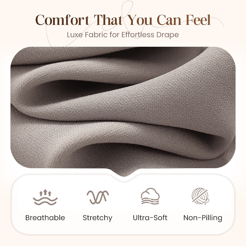 💜 LAST DAY PROMOTION 50%OFF 💜Elegant 3-piece set including long cardigan, top and pants💞