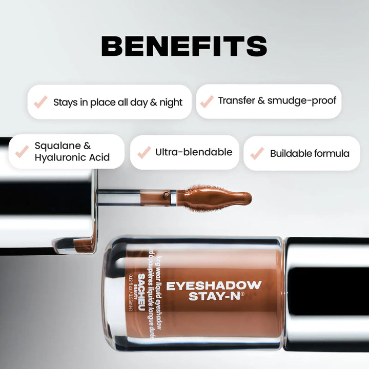 long-lasting, crease-proof liquid eyeshadow