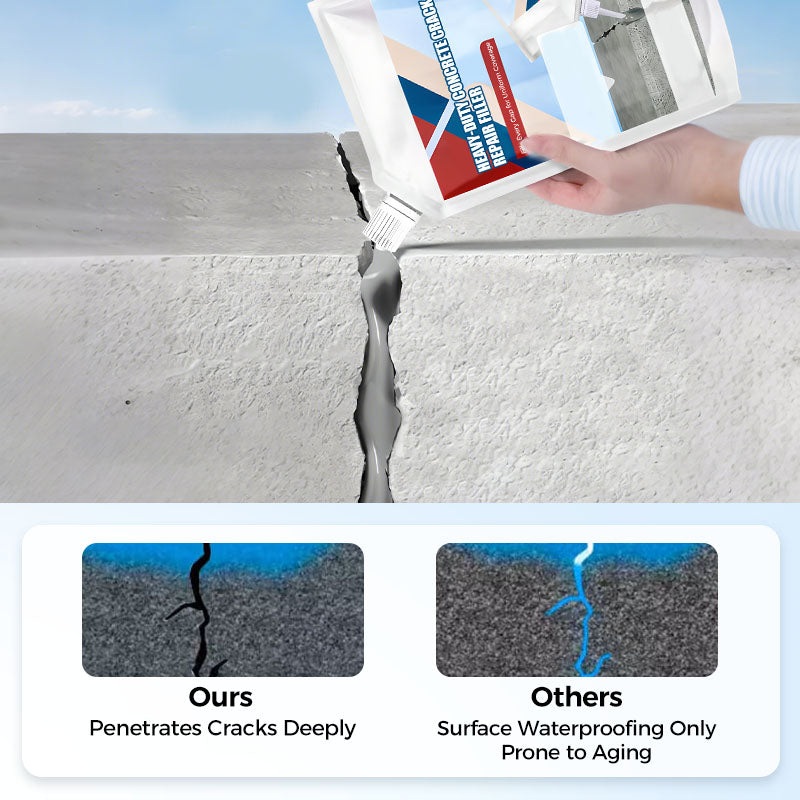 ⏰Limited Sale 50% OFF 🌿💧Heavy-Duty Concrete Crack Repair Adhesive