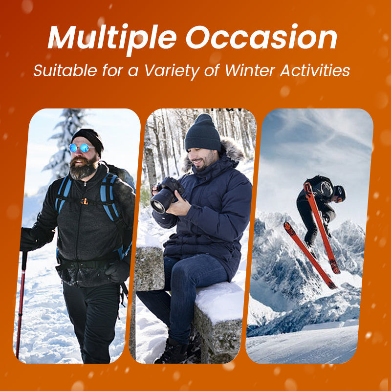 🧥50% OFF HOT SALE! ✨ Men’s Thermal Hooded Parka Coat - Windproof & Water-Resistant Winter Jacket with Multiple Pockets for Extreme Cold ❄️🛡️