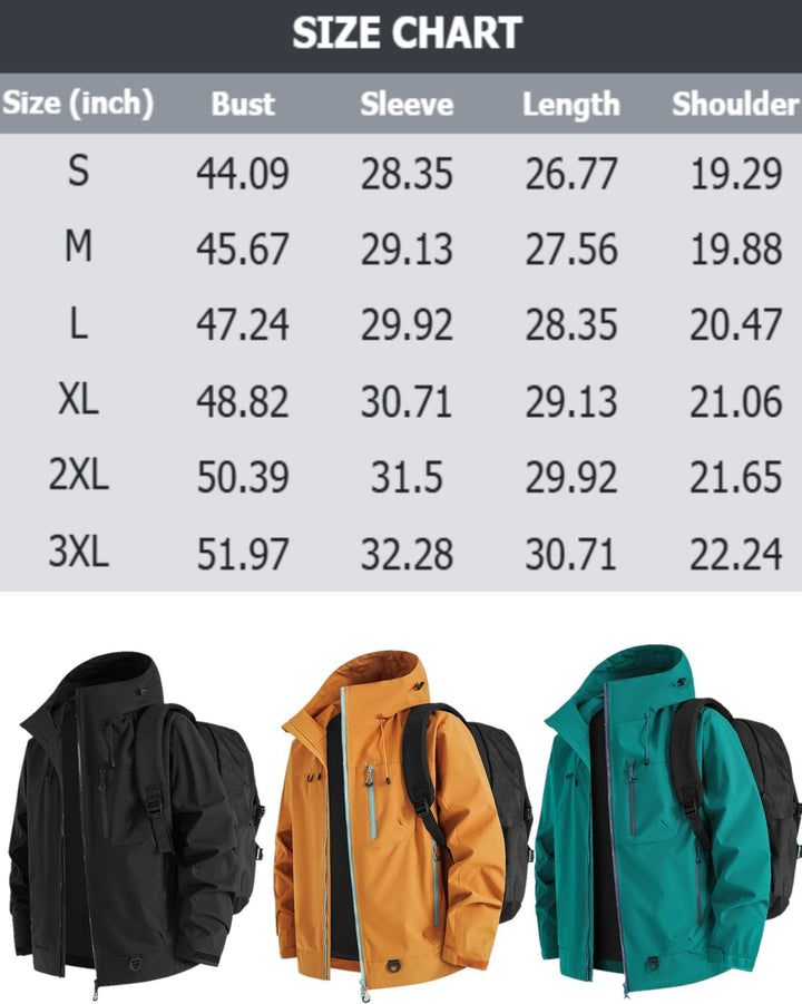 🏆Ultimo giorno di saldi con il 50% di sconto!!⏰Giacca WeatherMaster Elite: il regalo perfetto per gli amanti delle attività all&
