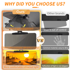 🚗☀️Sommer-Sonderangebot 50 % RABATT🔥 Blendschutzvisier für Autofahrer gegen Sonnenblendung und Schneeblindheit 