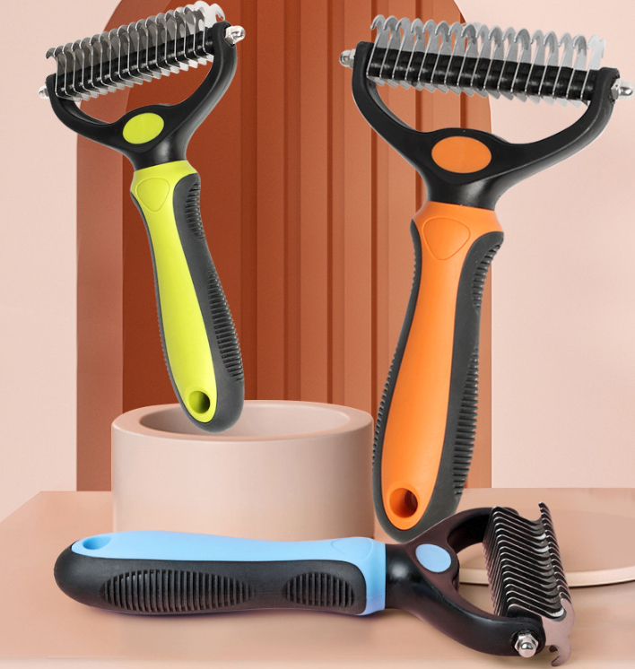 ⏰🔥LIMITED TIME 50% OFF! 🐾 Professional Deshedding Tool for Dogs &amp; Cats – Gentle, Efficient &amp; Fur-Free Home ✨💖