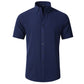 ⏰HOT SALE 50% OFF🔥STRETCH NON-IRON ANTI-WRINKLE SHIRT💕Summer must-have short-sleeved shirt