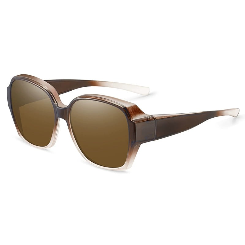 😎Lunettes de soleil à protection UV400 compatibles avec le port de lunettes de vue (Ajoutez 2 ou 4 pièces au panier)
