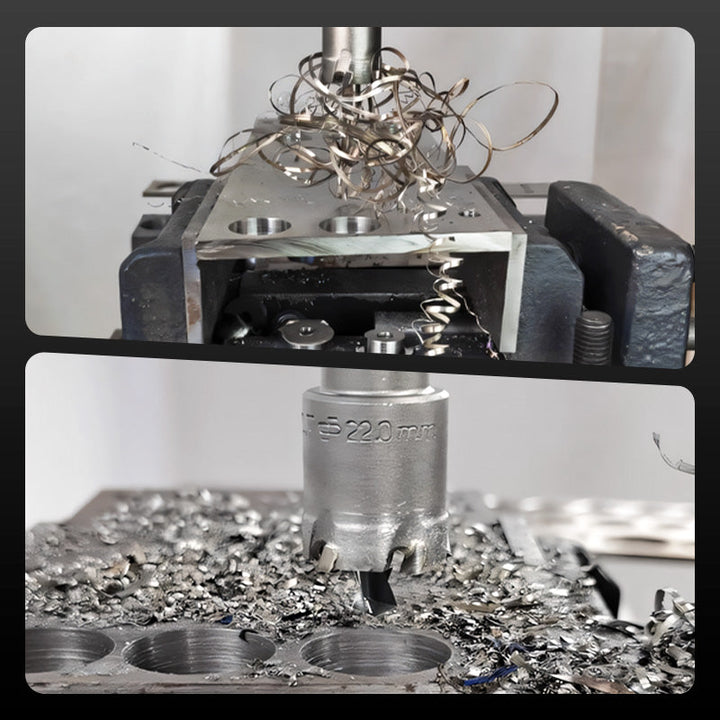 ⚙️Carbide-Tipped Hole Cutter for Metal🔥