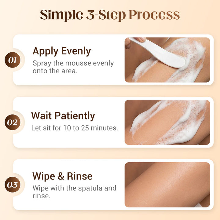 KLENIMORE ™  Gentle &amp; Painless Hair Removal Cream Duo for Sensitive Skin