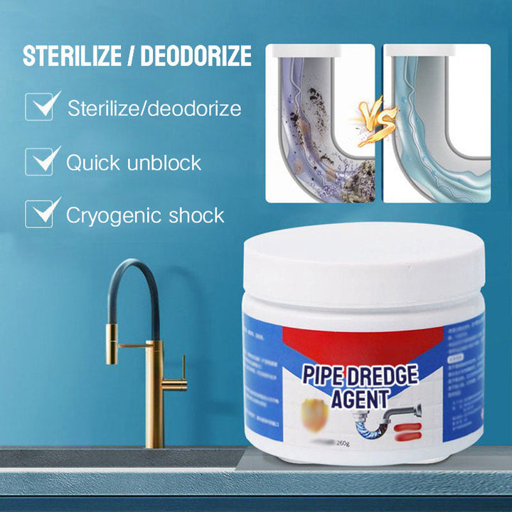 🔥The Choice of 80 Million Families!🔥 Multifunctional and Powerful Odor-removing Pipe Unclogging Agent