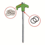 ✈️8" Screw-in Tent Stakes Ground Anchors