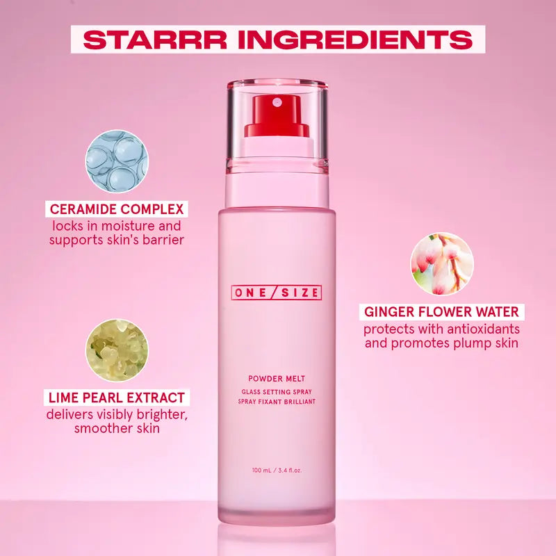 Langdurige oliecontrolerende matte setting spray