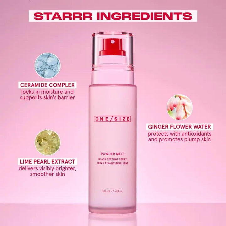 Langdurige oliecontrolerende matte setting spray