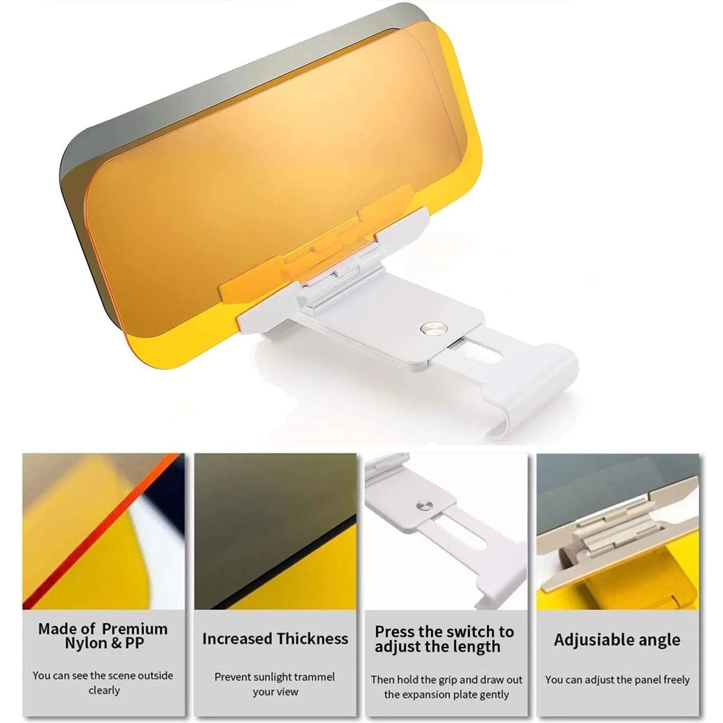 🎁Plaque de protection oculaire antireflet pour automobile 