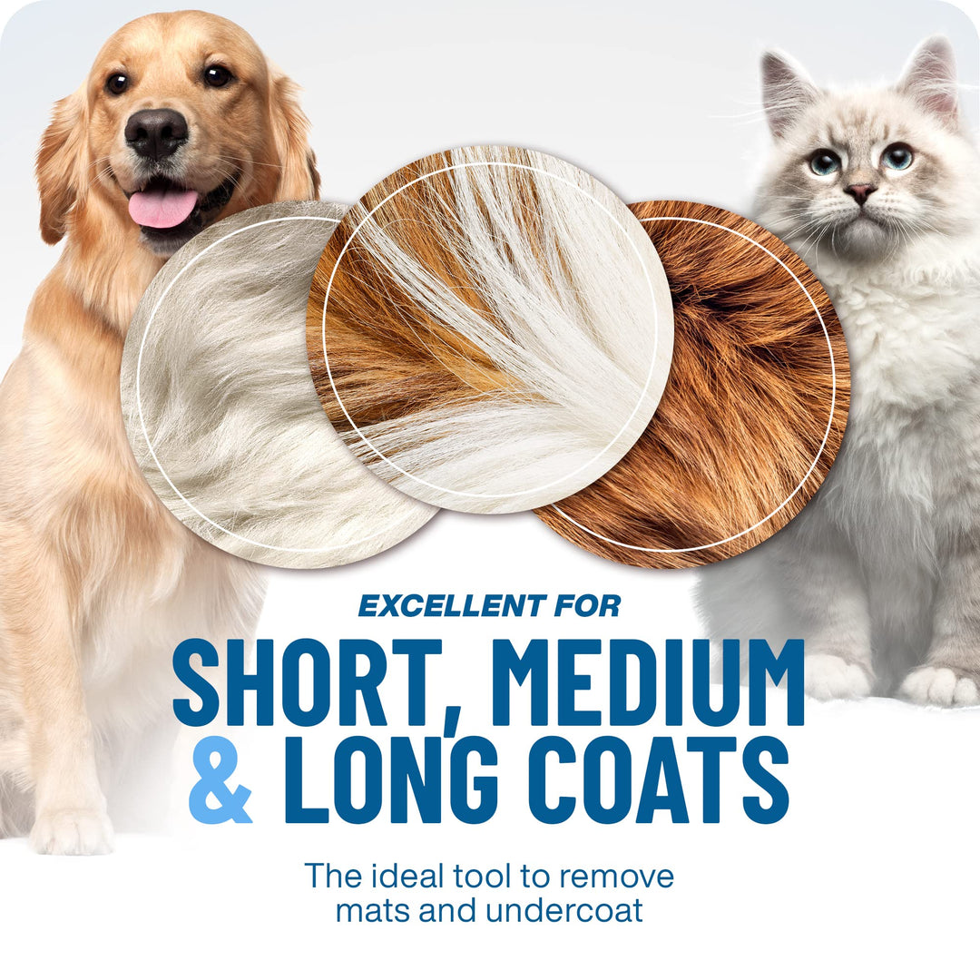 ⏰🔥LIMITED TIME 50% OFF! 🐾 Professional Deshedding Tool for Dogs &amp; Cats – Gentle, Efficient &amp; Fur-Free Home ✨💖