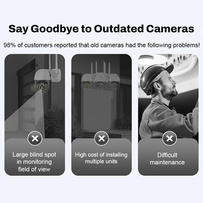 ✨Wireless Night Vision Camera – Intelligent Security Around The Clock!🌞