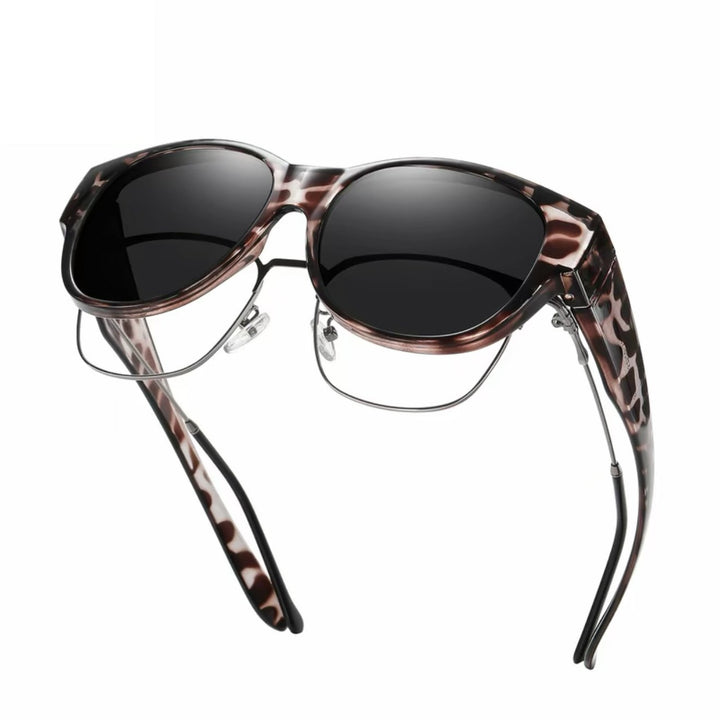 🔥SISTA DAGENS REA - 50% RABATT 🕶2025 Nya Stora Cat Eye Solglasögon Polariserade UV400-skydd