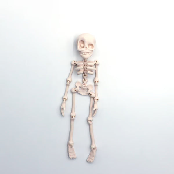 3D Printed Vintage Skeleton Magnetic Figurine 🎃
