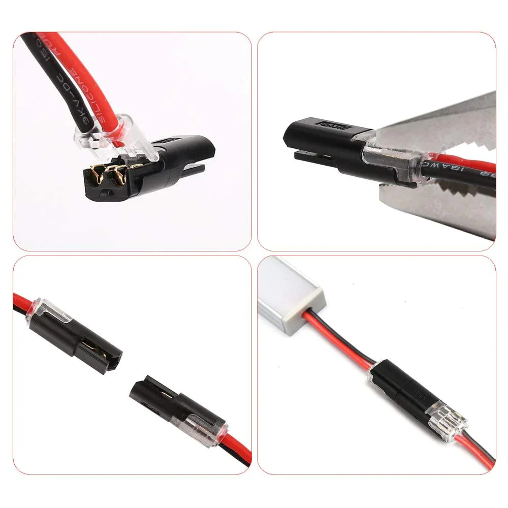 🏆Connecteur enfichable à double fil avec boucle de verrouillage🔩🔒