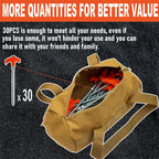 ✈️8" Screw-in Tent Stakes Ground Anchors